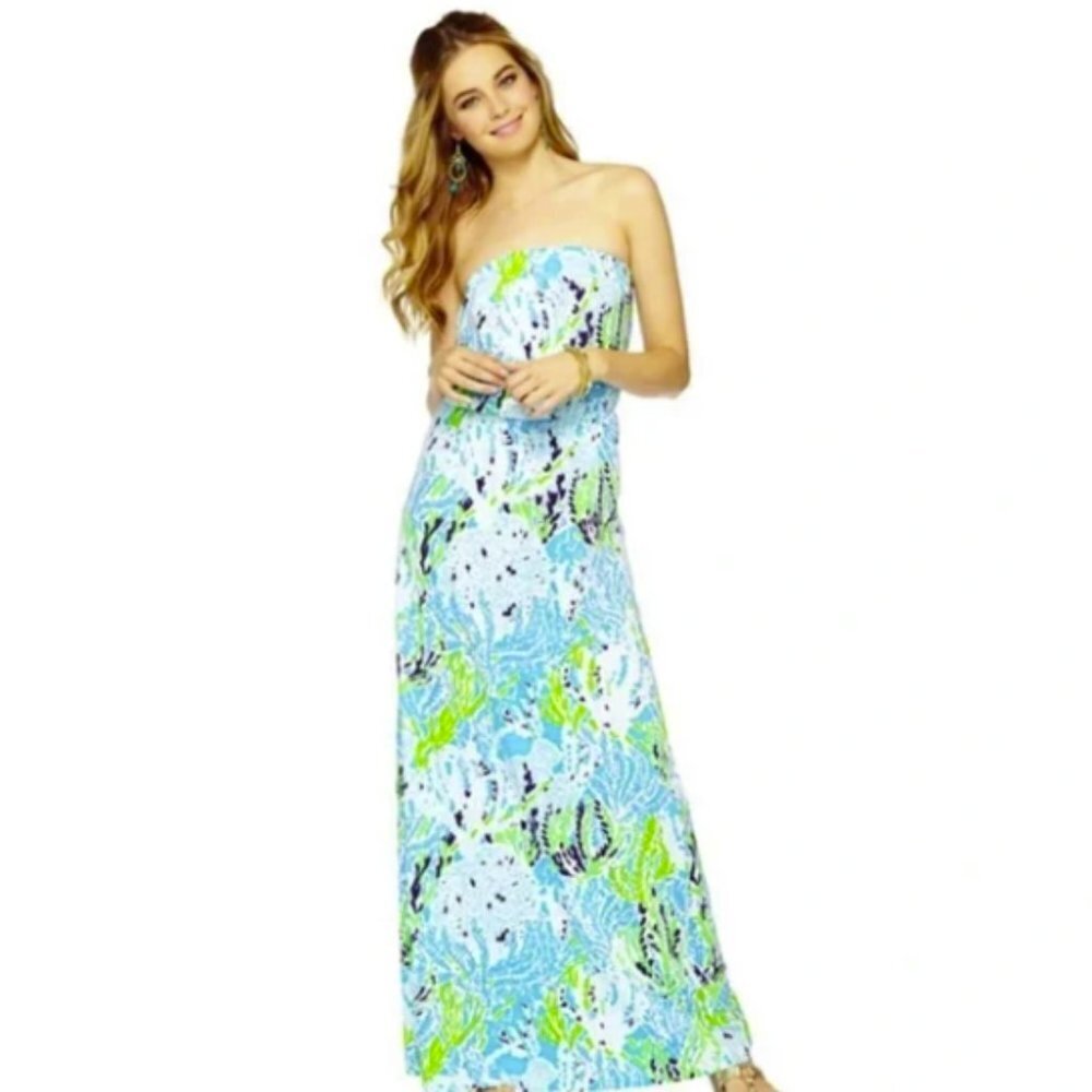 Lilly Pulitzer Marlisa Maxi Dress in Let’s Cha Cha